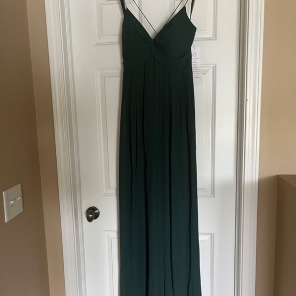 Bridesmaid dress - evergreen - new with tags - Picture 2 of 6